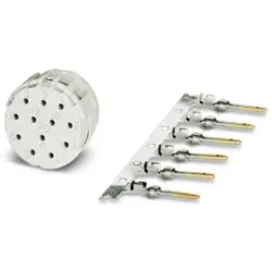 Contact insert for circular connector, 1597641