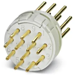Contact insert for circular connector, 1597643