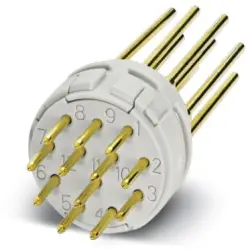Contact insert for circular connector, 1597660