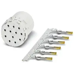 Contact insert for circular connector, 1600234