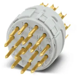 Contact insert for circular connector, 1601727