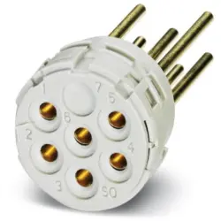 Contact insert for circular connector, 1602295