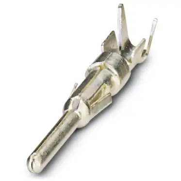 Pin contact, 0.22-0.56 mm², crimp connection, nickel-plated/gold-plated, 1603321 - 1