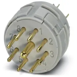 Contact insert for circular connector, 1603538