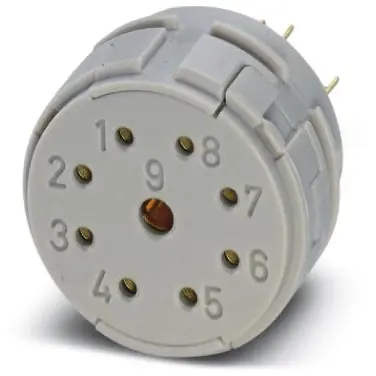 Contact insert for circular connector, 1603668 - 1