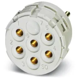 Contact insert for circular connector, 1603764