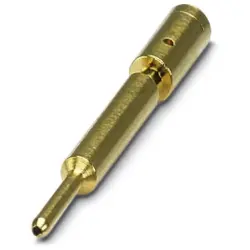 Pin contact, 0.5-1.0 mm², AWG 20-18, crimp connection, nickel-plated/gold-plated, 1623612