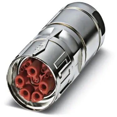 Jack, M40, 13 pole, crimp connection, SPEEDCON locking, straight, 1623327 - 1