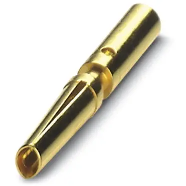 Receptacle, 0.34-0.5 mm², AWG 22-20, crimp connection, gold-plated, 1621573 - 1