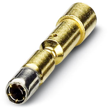 Receptacle, 0.14-1.0 mm², crimp connection, gold-plated, 1605481 - 1