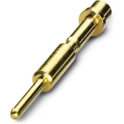 Pin contact, 0.25-1.0 mm², AWG 24-18, crimp connection, nickel-plated/gold-plated, 1605554