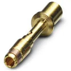 Receptacle, 0.25-1.0 mm², AWG 24-18, crimp connection, nickel-plated/gold-plated, 1605636