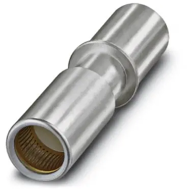 Receptacle, 10 mm², AWG 8, crimp connection, silver-plated, 1607916 - 1
