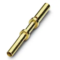 Receptacle, 0.34-0.5 mm², AWG 22-20, crimp connection, nickel-plated/gold-plated, 1607582