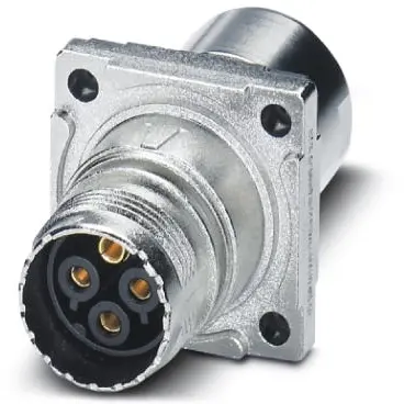 Panel feed through for circular connector, 1618773 - 1