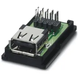 USB-A socket, 4 pole, USB, pin header, 1653854