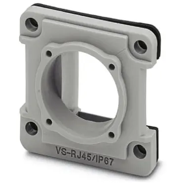 Mounting frame, PA, IP67, 1689080 - 1