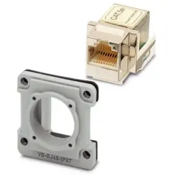 Mounting frame, PA, IP20/IP67, 1689488