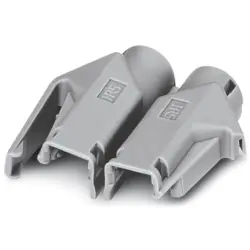 Cable grommet, RJ45, gray, for cable diameter up to 7 mm, 1654743