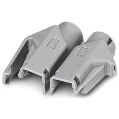 Cable grommet, RJ45, gray, for cable diameter up to 7 mm, 1654743 - 1