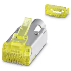 Plug, RJ45, 8 pole, 8P8C, Cat 6A, IDC connection, 1418853