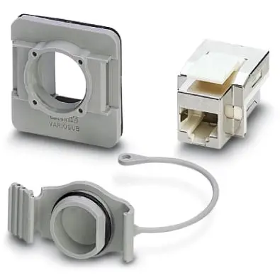 Mounting frame, PA, IP67, 1658833 - 1