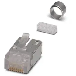 Plug, RJ45, 8 pole, 8P8C, Cat 5e, IDC connection, 1688573