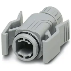 Grommet housing, gray, for RJ45 connector, 1652732