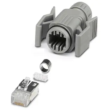 Grommet housing, PA, push pull, IP67, 1689475 - 1