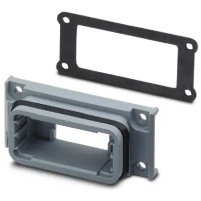 Mounting frame for D-Sub housing size 1 (DE), 9 pole, 1688366 - 1