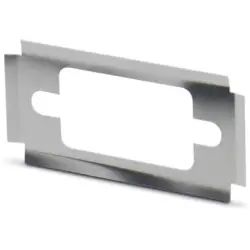 Shielding plate, EMC for D-Sub mounting frame, 1688463