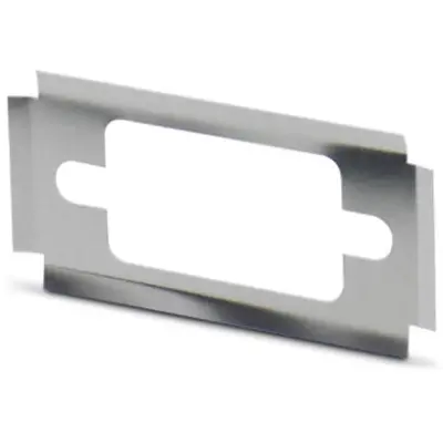 Shielding plate, EMC for D-Sub mounting frame, 1688463 - 1