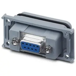 Mounting frame for D-Sub housing size 1 (DE), 9 pole, 1689695
