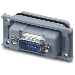 Mounting frame for D-Sub housing size 1 (DE), 9 pole, 1689705