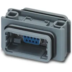 Gender changer, D-Sub socket, 9 pole to D-Sub socket, 9 pole, straight, 1689637