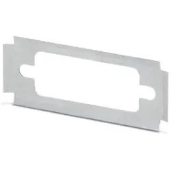 Shielding plate, EMC for D-Sub mounting frame, 1688049