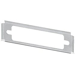Shielding plate, EMC for D-Sub mounting frame, 1689763