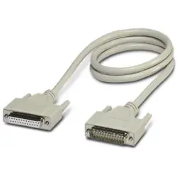 Extension cable, 5 m, D-Sub plug, 25 pole to D-Sub socket, 25 pole, 1656314