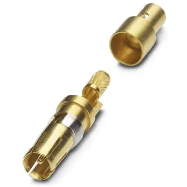 Receptacle, 0.2 mm², AWG 24, solder connection, gold-plated, 1655616 - 1