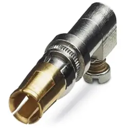 Receptacle, 0.75-2.0 mm², AWG 18-14, screw connection, gold-plated, 1655470