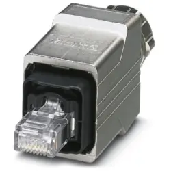 Plug, RJ45, 8 pole, 8P8C, Cat 5e, IDC connection, 1403367