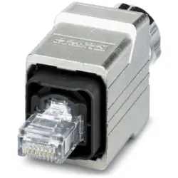 Plug, RJ45, 8 pole, 8P8C, Cat 5e, IDC connection, 1608016