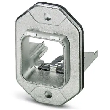Mounting frame, zinc die casting, push pull, IP65/IP67, 1405358 - 1