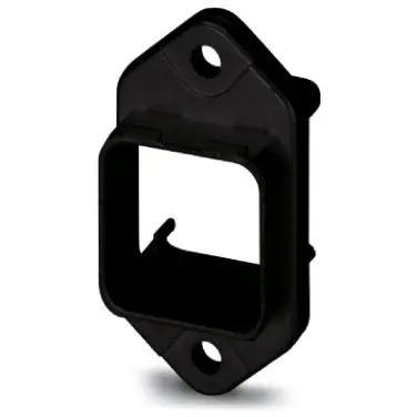 Mounting frame, PA-GF, push pull, IP67, 1657847 - 1