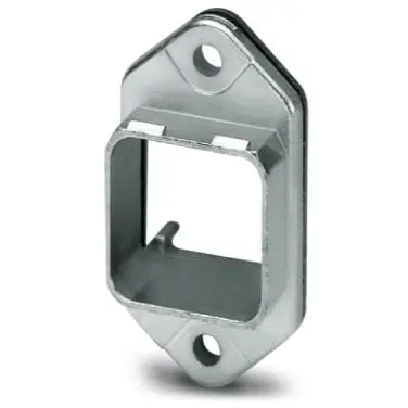 Mounting frame, zinc die casting, push pull, IP65/IP67, 1608061 - 1