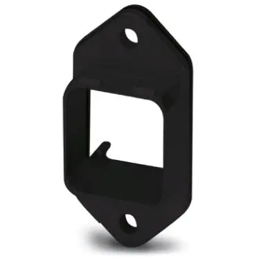 Mounting frame, PA-GF, push pull, IP67, 1657889 - 1