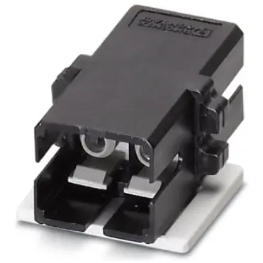 FO socket, SC-RJ, PCF, multimode/singlemode, zircon, black, 1652978 - 1