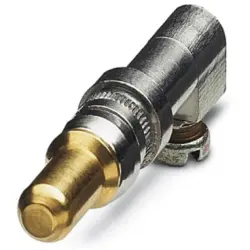 Pin contact, 0.75-2.0 mm², AWG 18-14, screw connection, gold-plated, 1655483