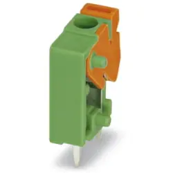 PCB terminal, 1 pole, pitch 5.08 mm, AWG 24-16, 15 A, spring-clamp connection, green, 1790319