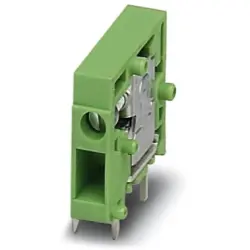 PCB terminal, 1 pole, pitch 5 mm, AWG 24-14, 21 A, screw connection, green, 1701159